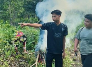 Pokdarwis Permata Hijau Panggak Darat Kembangkan Kebun Sayur Libatkan Mahasiswa KKN STAIN SAR Kepri