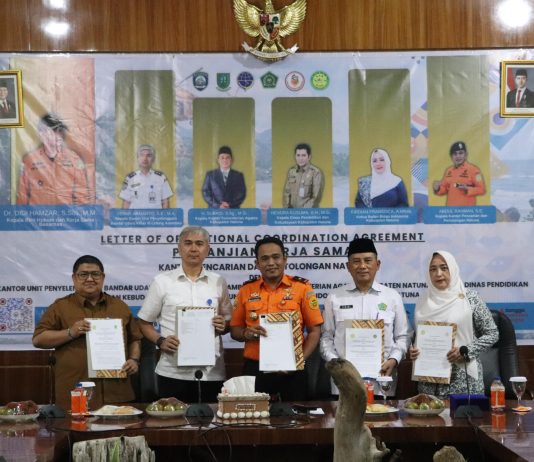 Kantor SAR Natuna Gandeng Kemenag dan Disdikbud Tanamkan Budaya Sadar Keselamatan Sejak Dini