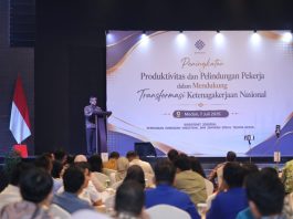 Menaker Tegaskan Produktivitas dan Pelindungan Pekerja Perkuat Daya Saing Tenaga Kerja