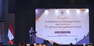 Menaker Tegaskan Produktivitas dan Pelindungan Pekerja Perkuat Daya Saing Tenaga Kerja