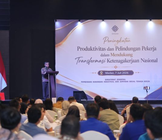 Menaker Tegaskan Produktivitas dan Pelindungan Pekerja Perkuat Daya Saing Tenaga Kerja