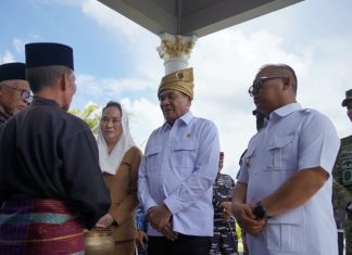 Wagub Nyanyang Sambut Kunjungan Kerja Menko Polkam di Natuna