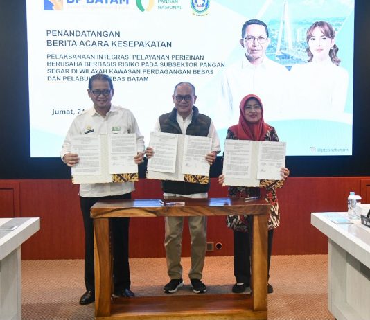 Percepat Pelayanan Berusaha, Pemprov Kepri Dukung Integrasi Perizinan Pangan Segar