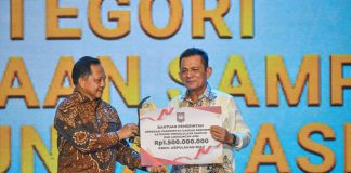 Kepri Terbaik II Pengelolaan Sampah dan Lingkungan Asri Regional Sumatera, Raih Apresiasi Rp1,5 Miliar