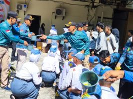 Tradisi Tantengan Tandai Dimulainya Pembinaan Calon Paskibraka Natuna 2026
