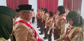 Tari Badendang Iringi Pelepasan Kontingen Jambore Nasional XII 2026, Bupati Buton Selatan Beri Semangat Peserta
