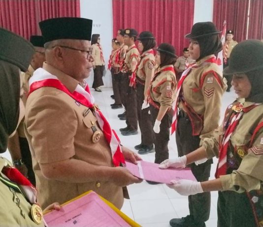 Tari Badendang Iringi Pelepasan Kontingen Jambore Nasional XII 2026, Bupati Buton Selatan Beri Semangat Peserta
