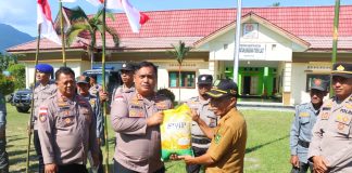 Dari Perbatasan untuk Indonesia, Kapolres Natuna Kobarkan Semangat Kemerdekaan Bersama Linmas dan Masyarakat