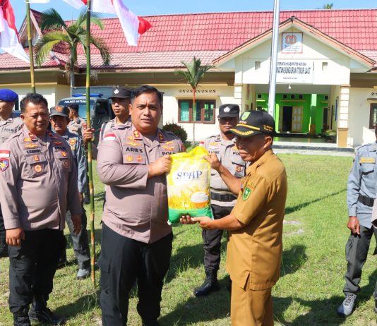 Dari Perbatasan untuk Indonesia, Kapolres Natuna Kobarkan Semangat Kemerdekaan Bersama Linmas dan Masyarakat