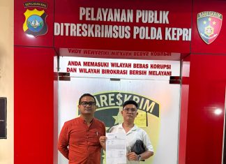 Merasa Difitnah Kasus Narkotika BNN, Andi Morena Ambil Langkah Hukum Total di Polda Kepri