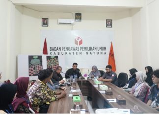 Bawaslu Natuna Perkuat Kader Pengawas Partisipatif Menuju Pemilu 2029 yang Bermartabat