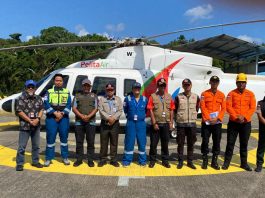 Hari Kedua Operasi SAR, Helikopter Sikorsky Dikerahkan Cari KM Samudra Jaya Kelautan di Perairan Anambas