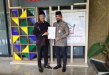 Bupati Al-Farlaky Temui Menteri Sosial, Perjuangkan Jadup Korban Banjir Aceh Timur