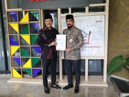 Bupati Al-Farlaky Temui Menteri Sosial, Perjuangkan Jadup Korban Banjir Aceh Timur