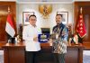 Temui Kepala KSP Dudung Abdul Rahman, Bupati Azhari Usulkan Trans Marine dan Undang Presiden ke Buton Tengah