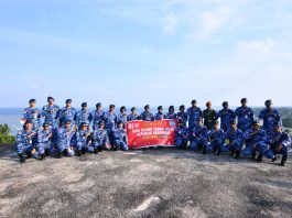 Lanud RSA Bersama Instansi Natuna Semarakkan Persiapan HUT Ke-81 Republik Indonesia