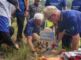 Perkuat Ketahanan Air Baku, BP Batam Gandeng Mc Dermott Tanam 400 Bambu Betung di Bendungan Sei Nongsa