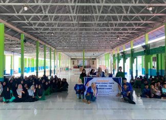 Mahasiswa ISNJ Bengkalis Edukasi Santri Madrasatul Qur’an Sabak Permai tentang Bahaya Judi Online, Narkoba hingga Bullying