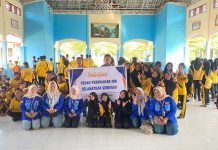 Cegah Pernikahan Dini, Selamatkan Generasi: Mahasiswa ISNJ Bengkalis Gelar Edukasi di SMPN 2 Sabak Auh