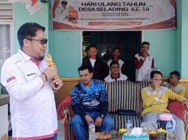 Jalan Sehat Warnai HUT ke-19 Desa Selading, Marzuki Ajak Warga Jaga Persaudaraan