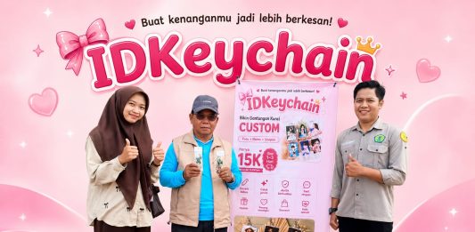 Mahasiswa KPI STAI Natuna Ciptakan Peluang Usaha Kreatif Lewat Gantungan Kunci Akrilik di STAI CUP PLUS 2026