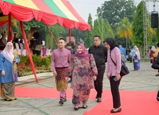 Hari Jadi Ke-69 Riau, Kasmarni Bersama Kepala Daerah Perkuat Semangat Membangun Negeri