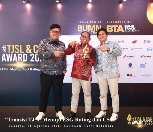 Pertamina Patra Niaga Regional Sumbagut Raih Predikat Platinum TSJL & CSR Award 2026, Bukti Nyata Komitmen Keberlanjutan