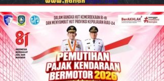 Pemutihan Pajak Kendaraan Kepri Dimulai Hari Ini, Samsat Natuna Ajak Warga Manfaatkan Keringanan hingga 50 Persen