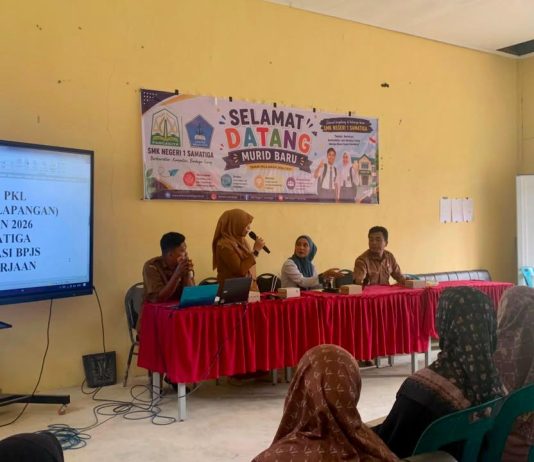 106 Siswa PKL SMKN 1 Samatiga Terlindungi BPJS Ketenagakerjaan, Siap Jalani Praktik dengan Aman