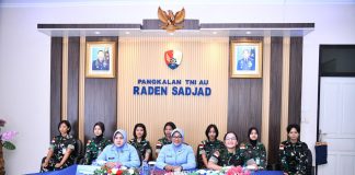 Jelang HUT ke-63, Wara Lanud Raden Sadjad Natuna Ikuti Pembekalan Ibu Asuh Wara