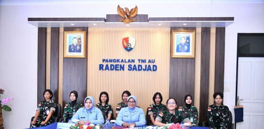 Jelang HUT ke-63, Wara Lanud Raden Sadjad Natuna Ikuti Pembekalan Ibu Asuh Wara