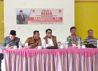 Marzuki Serap Aspirasi Warga Mekar Jaya, Jalan, Pertanian dan Masjid Jadi Usulan Prioritas