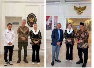 Bupati Cen Sui Lan Tancap Gas Kejar Dukungan Pusat, Bahas Olahraga, DAK dan Geopark