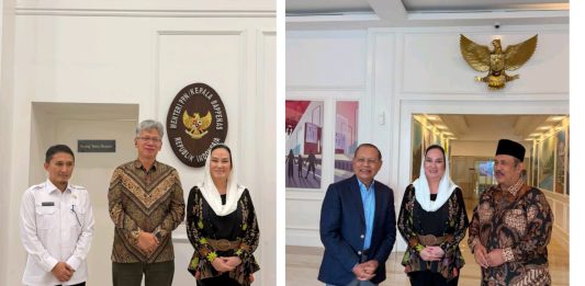 Bupati Cen Sui Lan Tancap Gas Kejar Dukungan Pusat, Bahas Olahraga, DAK dan Geopark