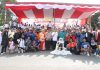 Hari Terakhir, Polres Buton Lakukan Pengamanan Gerak Jalan Indah di Buton