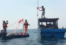 112 Mil Merah Putih Mengarungi Laut Natuna, SAR Perkuat Semangat Nasionalisme di Ujung Negeri