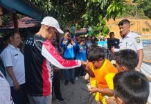 Ditutup Sekda, SDN 014 Singkep Raih Juara Turnamen Sepak Bola Pantai Tingkat SD se-Lingga