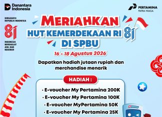 Pertamina Patra Niaga Regional Sumbagut Semarakkan HUT ke-81 Republik Indonesia Melalui MyPertamina Berbagi Hadiah Kemerdekaan di 24 SPBU