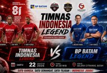 Timnas Indonesia Legend Turun ke Batam, Nyalakan Mimpi dari Grassroots Menuju Panggung Internasional
