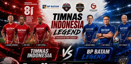 Timnas Indonesia Legend Turun ke Batam, Nyalakan Mimpi dari Grassroots Menuju Panggung Internasional