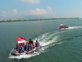 Lanud RSA Natuna Kibarkan Merah Putih, Semangat Kemerdekaan dari Laut Sakti Rantau Bertuah