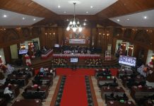Wakil Bupati Bersama Forkopimda Asahan Dengarkan Pidato Kenegaraan Presiden Jelang HUT ke-81 RI