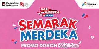 Pertamina Patra Niaga Regional Sumbagut Hadirkan Promo Bright Gas Semarak Merdeka