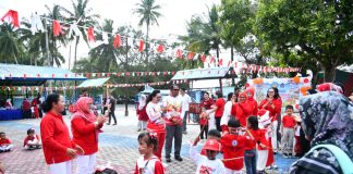 Danlanud RSA Beri Semangat Siswa, Lomba Kemerdekaan Meriahkan HUT Ke-81 RI di TK Angkasa Natuna