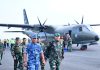 Danlanud RSA Sambut Pangkogabwilhan I di Natuna