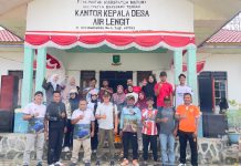 Camat Bungteng Ikut Meriahkan Jalan Santai dan Senam Sehat