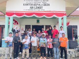 Camat Bungteng Ikut Meriahkan Jalan Santai dan Senam Sehat
