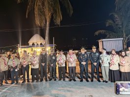 Hadiri Tabtu dan Pawai Obor, Bupati Adios: SDM Harus Dibangun untuk Kemajuan Buton Selatan