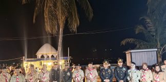 Hadiri Tabtu dan Pawai Obor, Bupati Adios: SDM Harus Dibangun untuk Kemajuan Buton Selatan