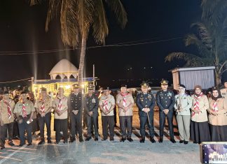 Hadiri Tabtu dan Pawai Obor, Bupati Adios: SDM Harus Dibangun untuk Kemajuan Buton Selatan